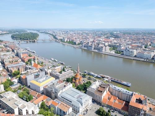 Остров Маргарет от дрон
